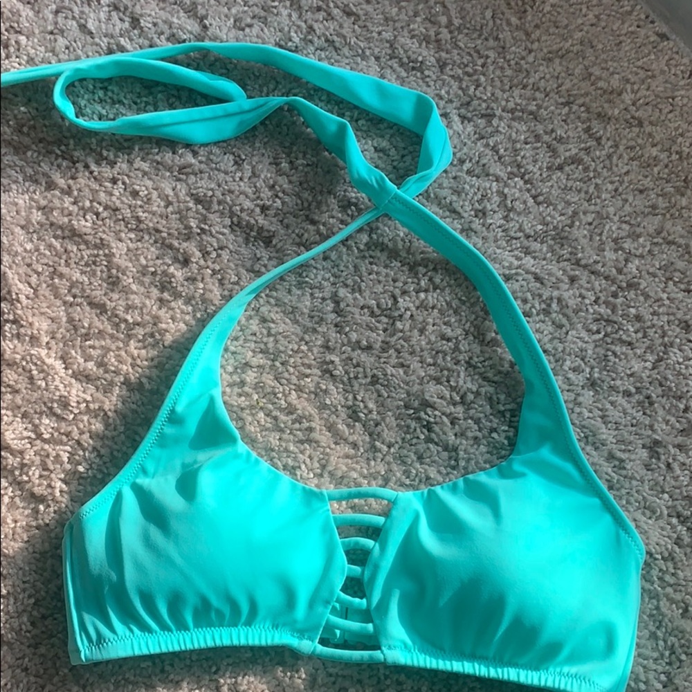 Sea foam swim top S